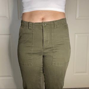 Army Green Cargo Pants